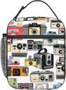 Make It Snappy! Camera Illustrations Analog Photography Film Lunch Bag Insulated Lunch Bag Lunch Box For Women Men
