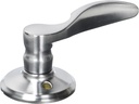 St. Annes Right Handed Lever Non-Turning Lock, Satin Chrome (F170 STA 626 RH)