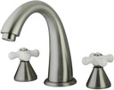 Elements of Design ES2368PX Los Angeles Two Handle Roman Tub Filler, Satin Nickel