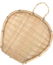 Natural Bamboo Woven Drain Basket for Kitchen Efficient Food Washing and Draining Multi Design Material for Fruits and Vegetables