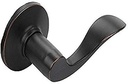 Dynasty Hardware HER-78-12P-RH Heritage Individual Dummy Lever, Aged Oil Rubbed Bronze, Right Hand
