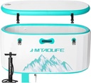 XXL Ice Bath Tub for Cold Plunge, Inflatable PVC Cold Plunge Tub Compatible with Water Chiller, Portable for Outdoor and Indoor