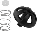 990117900 coffee maker brew basket 990237500 Spring Loaded Stopper Water Stop Valve Kit for Hamilton Beach FlexBrew Coffee Makers Replacement brew basket black 990117900 990237500