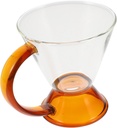GLEAVI Retro Coffee Pot Glass Coffee Maker Easy to Clean Teapot for Home Office Stylish Design for Coffee Lovers