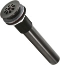 Premier Copper Products D-207ORB 1.5-Inch Non-Overflow Grid Bathroom Sink Drain, Oil Rubbed Bronze