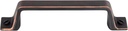 Barrington Channing 3 3/4" Center Bar Pull Finish: Umbrio