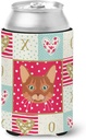 Caroline's Treasures CK5169CC Somali Cat Love Can or Bottle Hugger, Red Cooler Washable Drink Sleeve Collapsible Beverage Insulated Holder, Can Hugger, Multicolor