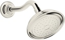 Kohler 72773-SN Artifacts® Single-function showerhead, 2.5 gpm, Vibrant Polished Nickel