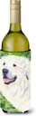 Caroline's Treasures SS8981LITERK Great Pyrenees Wine Bottle Hugger Bottle Cooler Sleeve Hugger Machine Washable Collapsible Insulator Beverage Insulated Holder