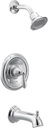 Moen Brantford Chrome PosiTemp Pressure Balancing Tub and Shower Trim Kit without Valve, T62153