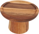 Party Cake Stand Wooden Dessert Holder for Home Shop and Hotel Display Stylish Height Cupcake Stand for Showcasing Fruits and Treats