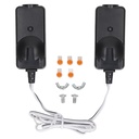 Garage Door ty Sensor Kit, Compatible with, Chamberlain, Sears, Raynor, ABS Construction, High ty with Infrared Technology