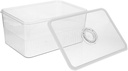 OUNONA Airtight Bread Box Recording Dial Storage Container for Kitchen for Toast Bagels and Homemade Bread Includes Lid for Organized Food Storage