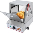 Hot Dog Steamer,5.28Gal Stainless Steel Hot Dog Warmer Classic Hut Steamer,Hotdog Machine with Bun Warmer with Acrylic Clear Window&Food Tong Precise Temp Control for Restaurant Vendor