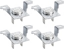 DC96-00887A Thermal Fuse Dryer Replacement by Techecook - 4 Pack DC96-00887A DC96-00887C Replacement for Sam-sung Kenmore Dryer - Replaces 35001193 AP6008689 PS11741829