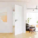 32 x 80 Solid Core Slab Doors, Interior French Door Slab, Soild Core & Pre-Finished Single Panel as Bedroom Pantry Laundry Closet Door Panel, No Assembly Required, White Interior Doors