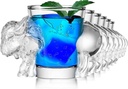 Tirplorare Shot Glasses - Unique and Durable Bison-shaped Glassware Set of 6 for Bartending and Party Supplies