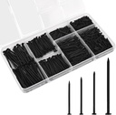 Nail for Hanging Pictures Assortment Kit - 650Pcs Small Nails, Finishing Nails, Hanging Nails, Picture Nails, Wall Nails for Hanging, Pin Nails