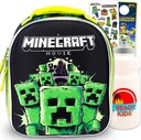 Minecraft Lunch Box Set for Kids - Bundle with Creeper Lunch Bag Plus Stickers, Water Bottle, More | Minecraft Lunchbox School Supplies for Boys