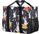 Dancing Rabbit Reusable Grocery Bags Shopping Bags Kitchen Travel Tote Bag Washable Beach Bag