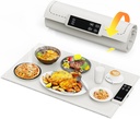 Warming Mat for Food Electric Food Warming Tray Large 24x16in Rapid Full-Surface Heating Portable & Rollable Versatile Food Warmer for Countertop Perfect for Gatherings Parties Everyday Use