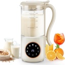 48 oz Nut Milk Maker Machine with 16 Blades, 8 in 1 Automatic Homemade Almond, Oat, Soy, Plant-Based Milk and Dairy Free Beverages, Almond Maker, Self-cleaning, Keep Warm/24-Hour Delay