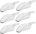 (Pack of 12) AME D'ESSENCE 12 Oz Polycarbonate Utility Scoop – Heavy-Duty, Shatter-Resistant Multi-Purpose Scoop for Ice, Dry Goods, Candy, Popcorn, Spices, Flour, and More