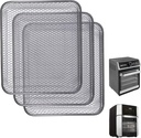 Cooking Crisp Air-Flow Trays: 3-Pack Mesh Stainless Steel Replacement Basket - Fit West Bend Air Fryer Oven 12.6&15 QT PowerXL 12QT - Max Airflow - BPA-Free - Teflon-Free