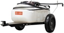 Agri-Fab 45-0615 Tow-Behind Sprayer with Boom and Spray Wand 15 - Gallon Capacity, 1.6 GPM, 100 PSI Sprayer Pump