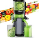 Aeitto Juicer Machines, Cold Press Juicer, 5.3“ Large Feed Chute for Whole Fruits & Vegetables