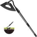 Hoe Garden Tool with 70Inch Long Handle, Heavy Duty Garden Hoes for Weeding Loosening Soil Digging Planting Ridging, Handy Hoe Gardening Tools Weeding Hoe