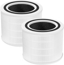 Core 200S HEPA Replacement Filters Compatible with LEVOIT Core 200S Smart WIFI Air Purifier, Core 200S-RF 3-in-1 HEPA Filters, 2 PACK