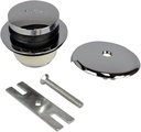 Danco 88981A Touch-Toe Bath Drain Trim Kit, Chrome