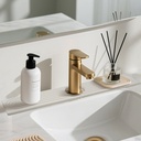 Faucet Mat for Kitchen Sink, Diatomite Absorbent Faucet Stone Drying Mat Kitchen Sink Protectors, Faucet Splash Guard for Bathroom Counter Water Absorbent 24 Inch