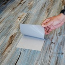 Wood Grain Textured Peel and Stick Flooring 50 PCS - 36" x 6", Blue Waterproof Wood Flooring Planks for Bathroom, Kitchen, Cover 75 Sq. Ft