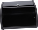 Ciieeo Small Iron Bread Box Lid Modern Kitchen Bread Storage Container Airtight Bin for Home Organization