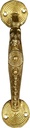 Exotic India 7" Door Handle in Brass - Brass