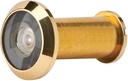 Schlage SC698P B 605 Wide Angle Door Viewer, Bright Brass