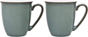 Denby 2048818 Regency Green 2 Piece Coffee Beaker/Mug Set