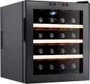 16 Bottle Compressor Wine Cooler Refrigerator Large Wine Cellar 41f-64f Digital Temperature Control Wine Fridge for Red, White, Champagne or g Wine