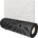 Poinsettia Style Pattern Drywall Texture Roller, 9-inch, Paint Roller for Walls and Ceilings