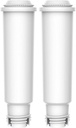 AQUA CREST Coffee-Machine Water Filter, Replacement for Krups F088 Filter, XP5220, XP5240, EA82 and EA9000-Including Various Models of AEG®, Bosch®, Siemens®, Gaggenau®, TÜV SÜD Certified(Pack of 2)