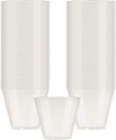 Bright Pearl Disposable Plastic Cups - 9 oz. (72 Pieces) - Perfect for Parties and Celebrations