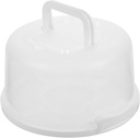 UPKOCH Elegant Cake Keeper Portable Cake Box Handle Compact and Easy to Store for Bakery Desserts