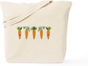 CafePress Carrots Tote Bag Reusable Natural Beige Canvas Shopping Bag