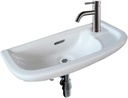 Fine Fixtures SmallWall Mounted Bathroom Sink, Mounting hardware included.