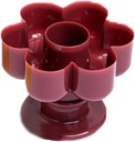 SaiDian 1 Pcs Donut Maker Cutter Fondant Mould Cake Bread Desserts Bakery Mold DIY Baking Tool (Flower)