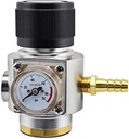 Mini Gas Regulator Soda Keg Regulator Co2 Keg Charger 0-90PSI for Soda Maker Sparkling Water Beer Soda Bottle(TR21.4)