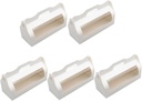 5pcs Portable Handheld Baking Food Boxes Window for Bread Cake Sandwich Packaging for Delicate Treats