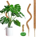 2 Pack Moss Pole, 26.8-Inch Moss Poles for Plants Monstera,Bendable Plant Support Stakes for Climbing Plants Indoor, Garden Trellis Plant Stick for Potted Plants, Pothos Philodendron